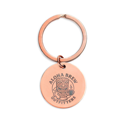 Durable key ring accessory attached to keys