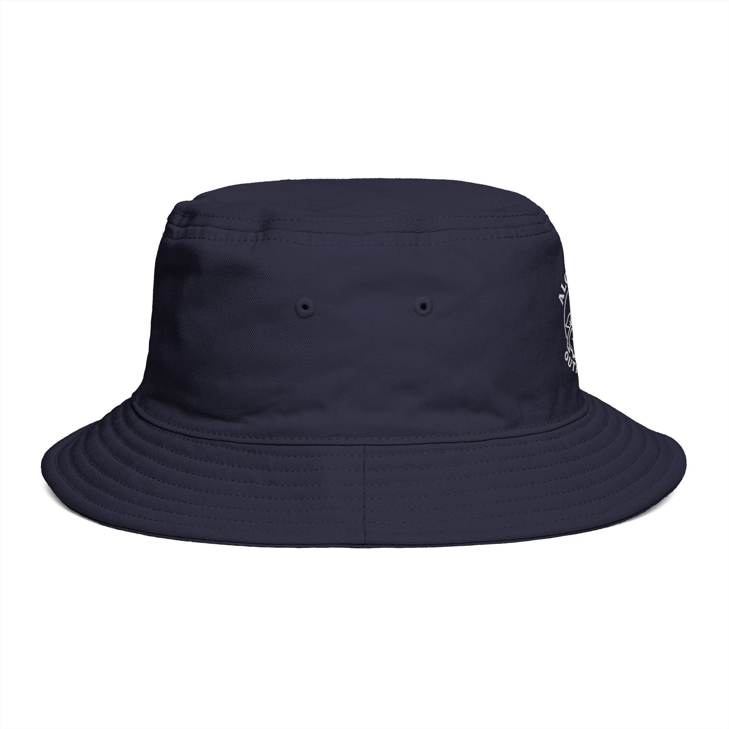 Neutral tone embroidered bucket hat collection