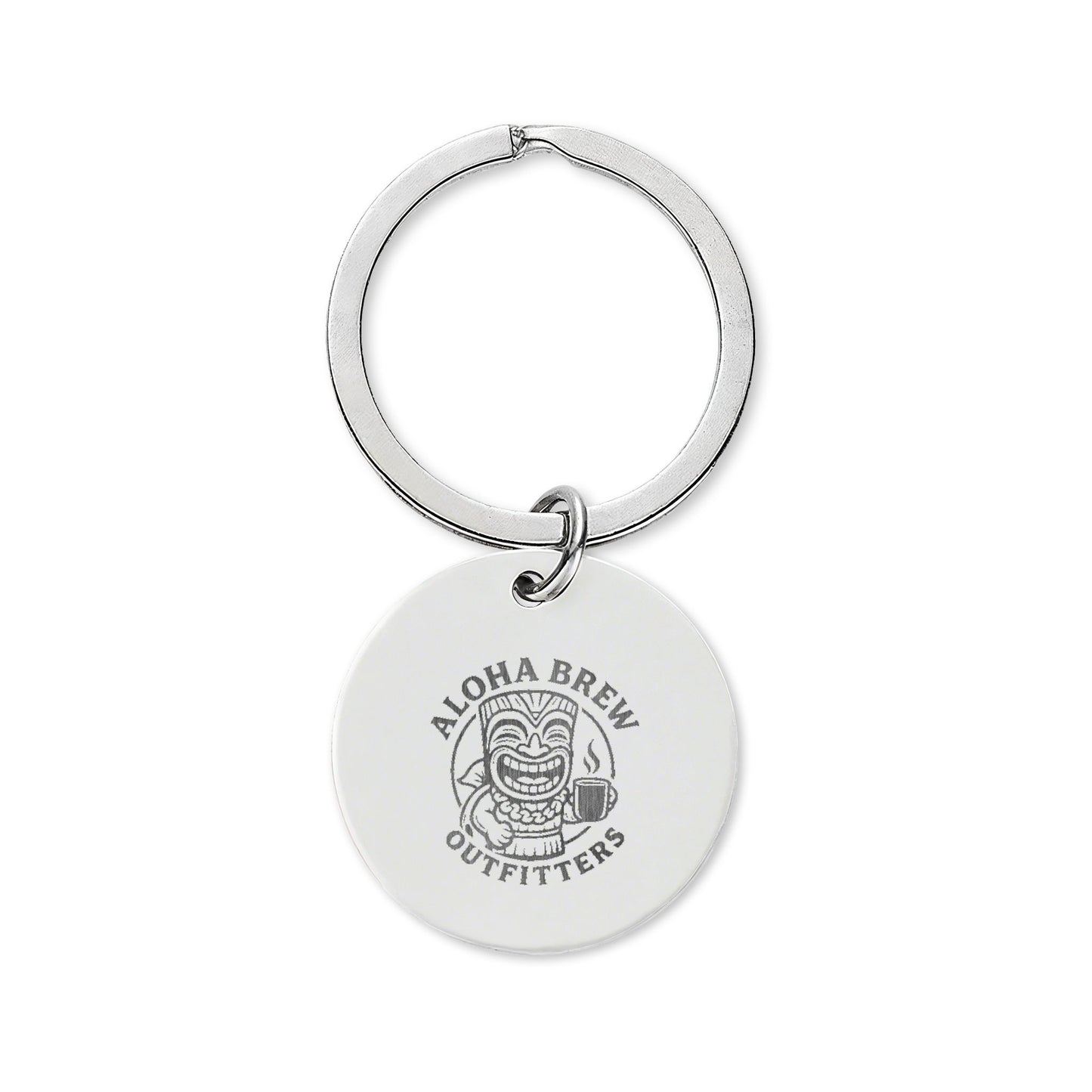 Lightweight engraved keychain for everyday carry