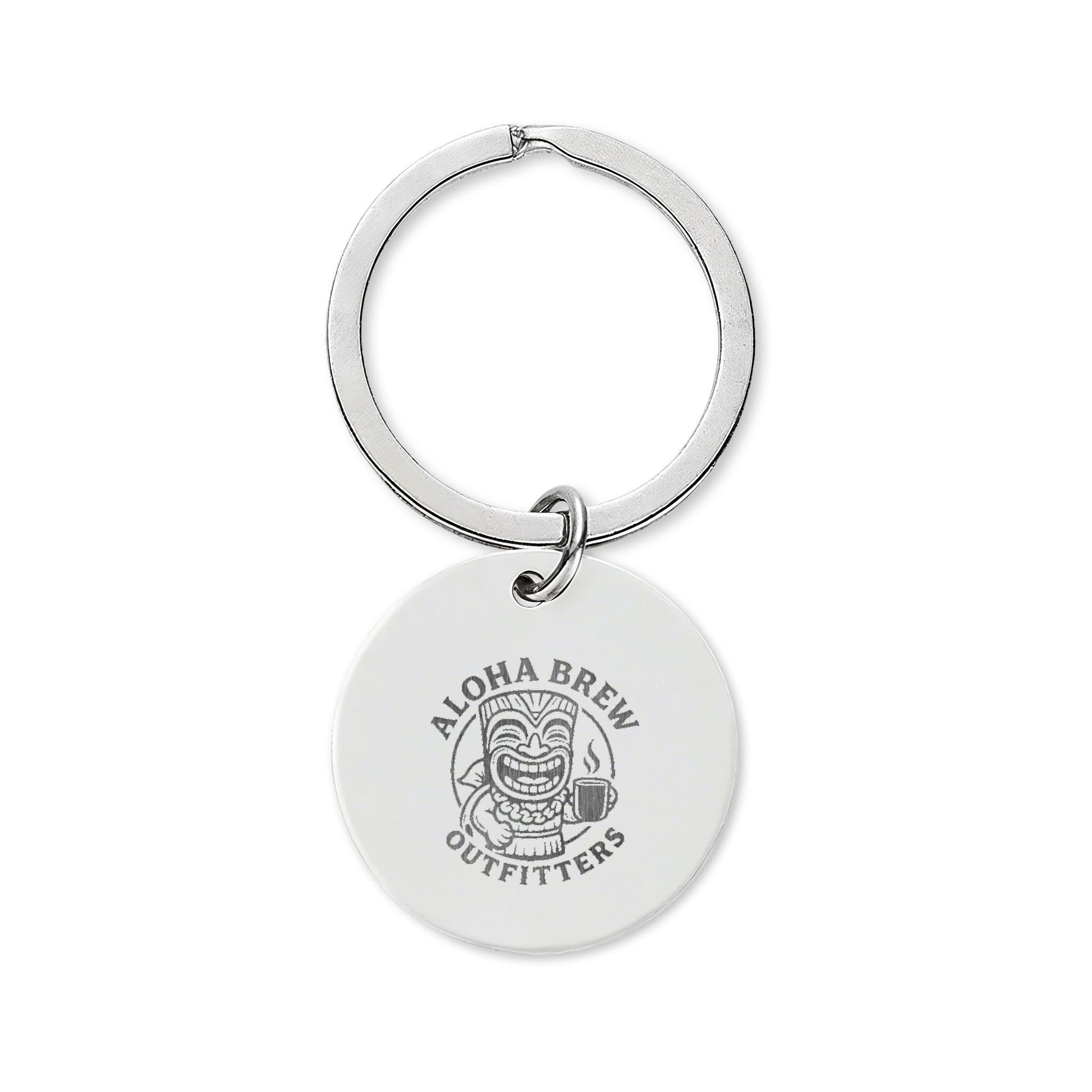 Lightweight engraved keychain for everyday carry