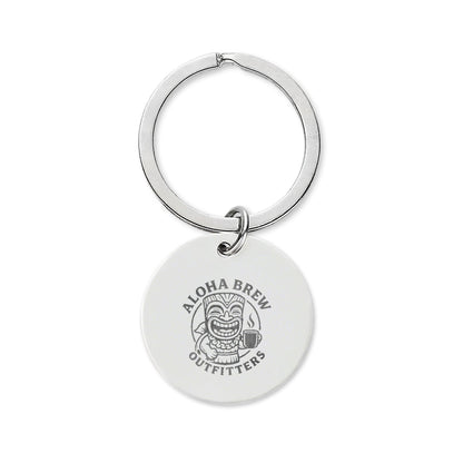 Lightweight engraved keychain for everyday carry