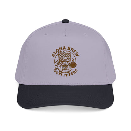 Collection of multi-color embroidered baseball caps