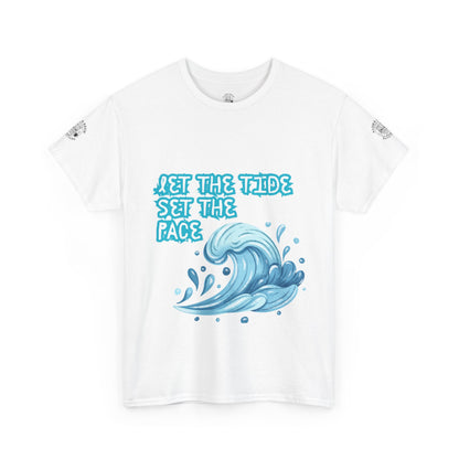 Let The Tide Set The Pace Tee – Ocean Wave Graphic T-Shirt