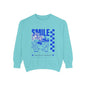 Unisex graphic sweatshirt cozy pullover front view
