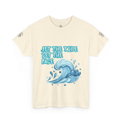 Let The Tide Set The Pace Tee – Ocean Wave Graphic T-Shirt