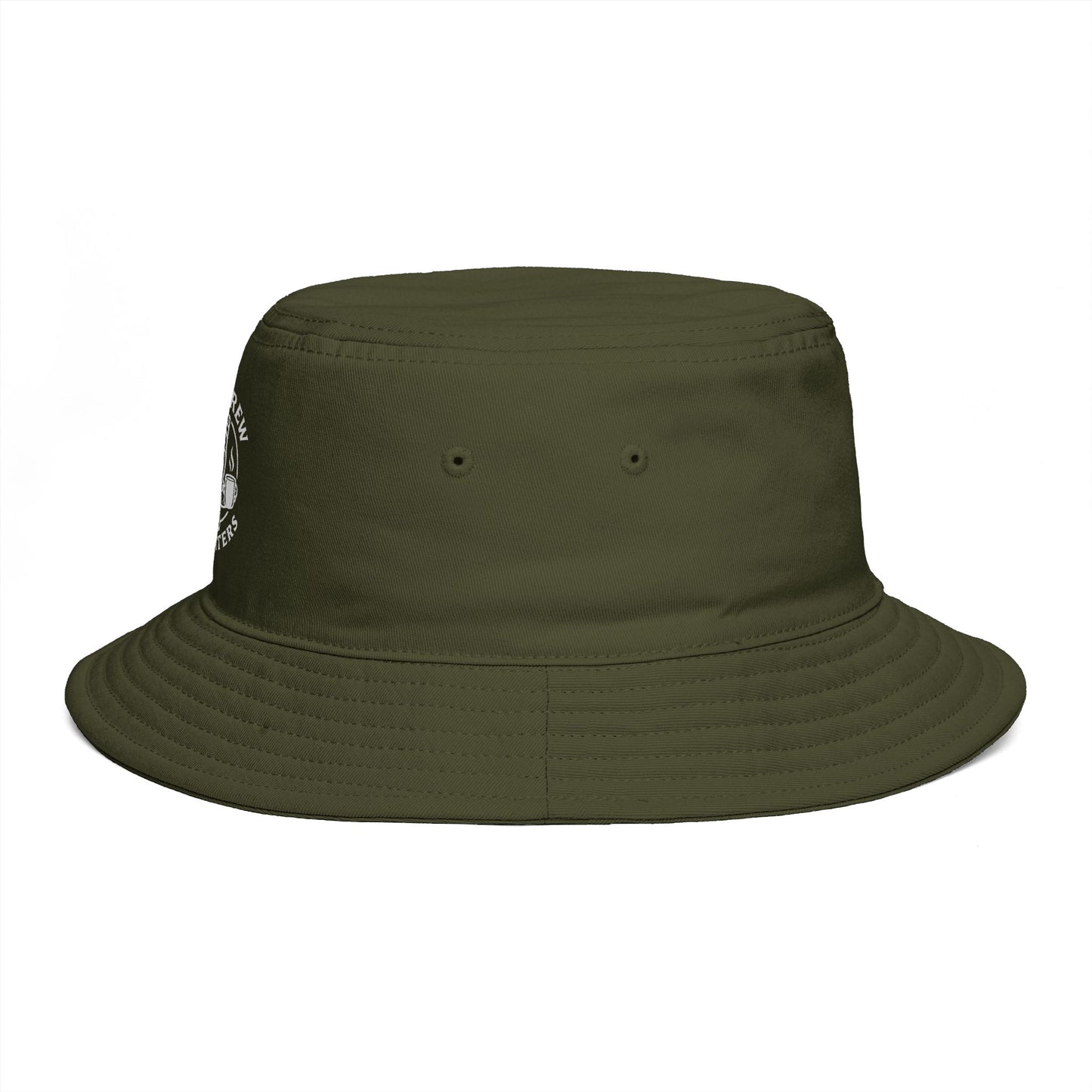 Green bucket hat