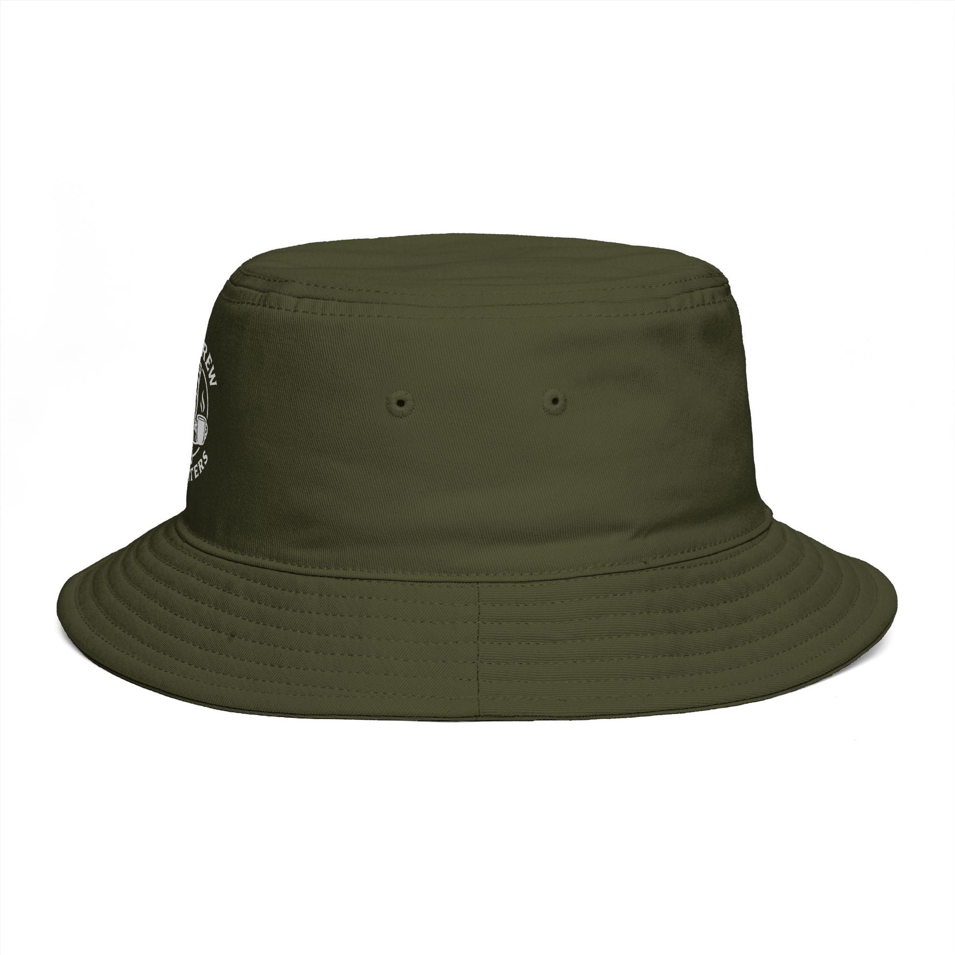 Green bucket hat