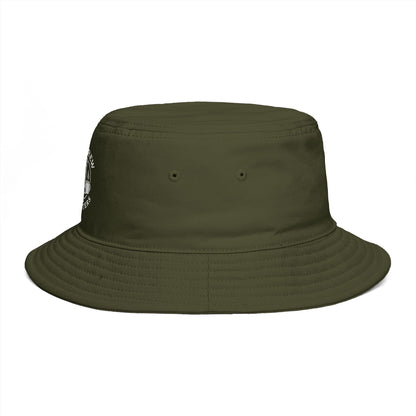 Green bucket hat