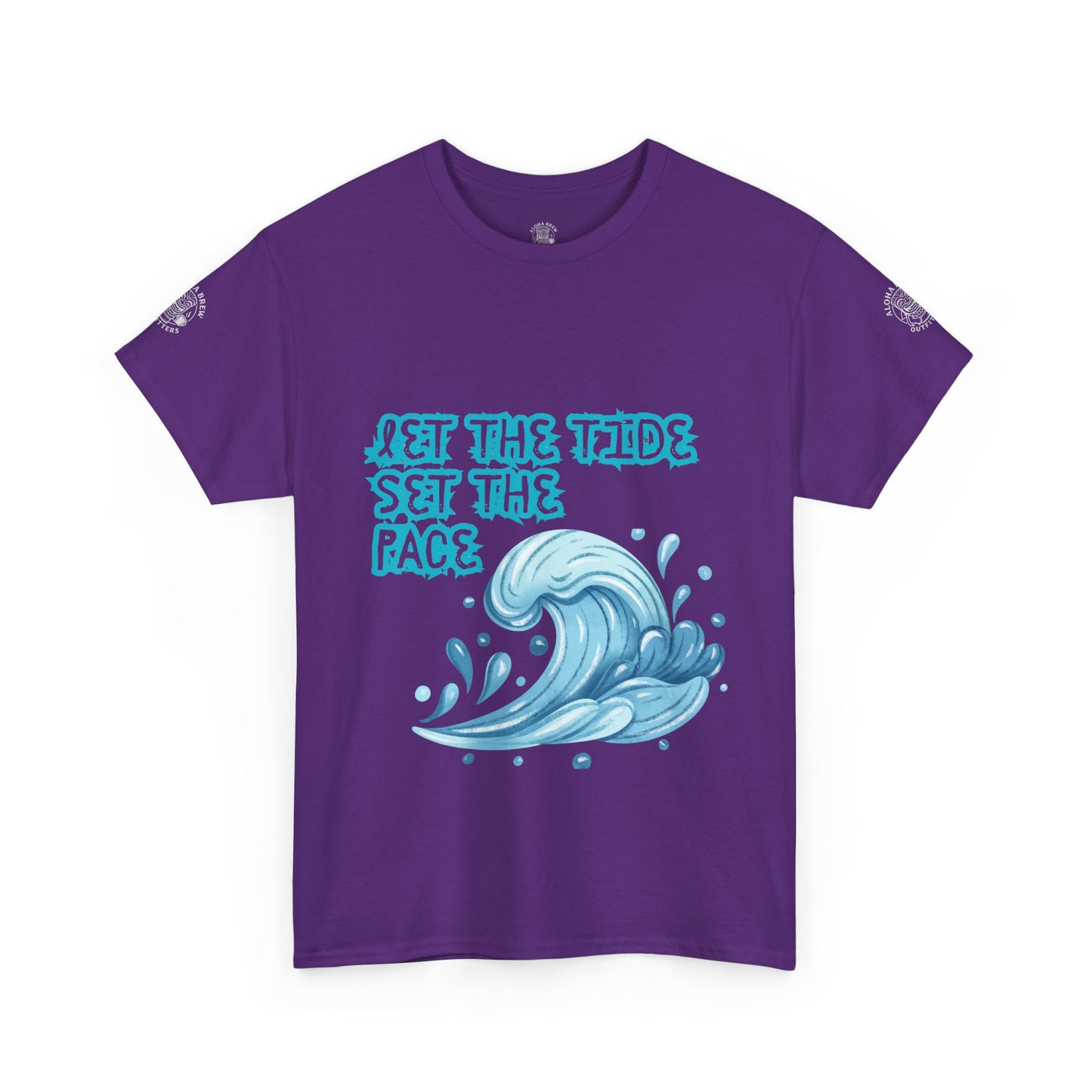 Let The Tide Set The Pace Tee – Ocean Wave Graphic T-Shirt
