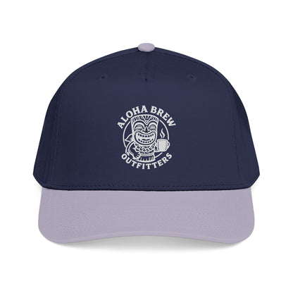 Collection of multi-color embroidered baseball caps