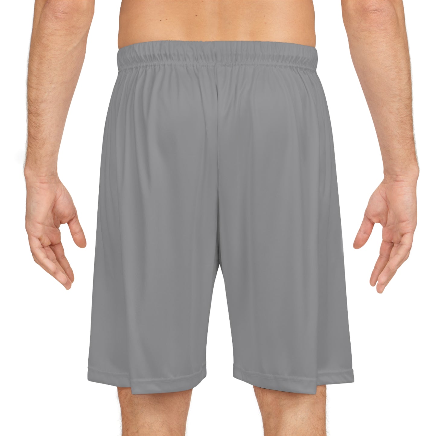 Gray shorts worn by a person