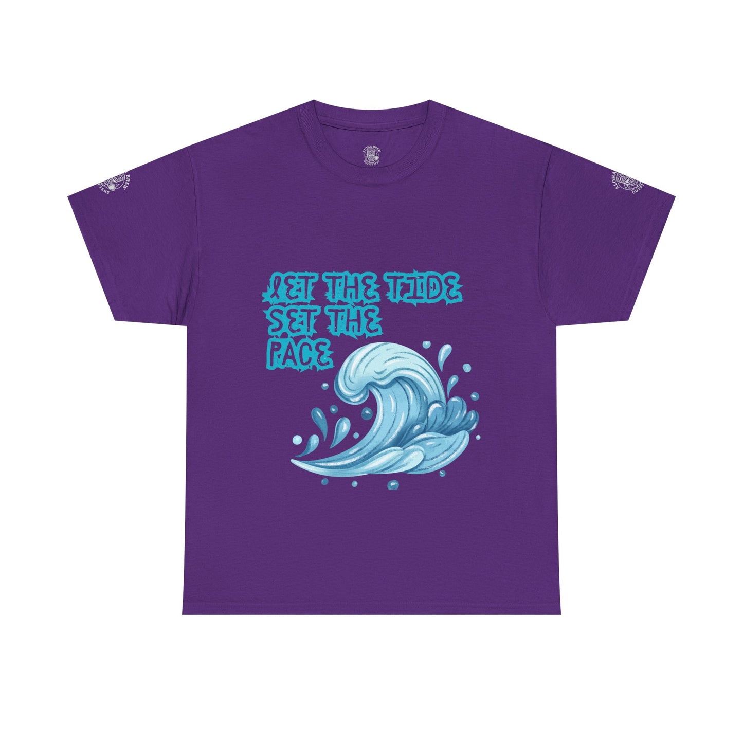 Let The Tide Set The Pace Tee – Ocean Wave Graphic T-Shirt