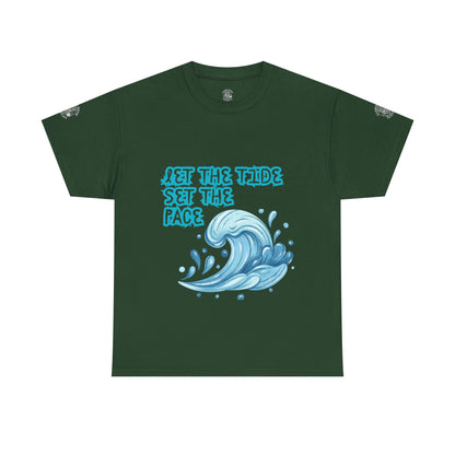 Let The Tide Set The Pace Tee – Ocean Wave Graphic T-Shirt