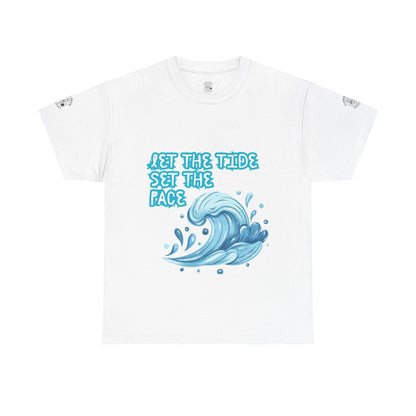 Let The Tide Set The Pace Tee – Ocean Wave Graphic T-Shirt