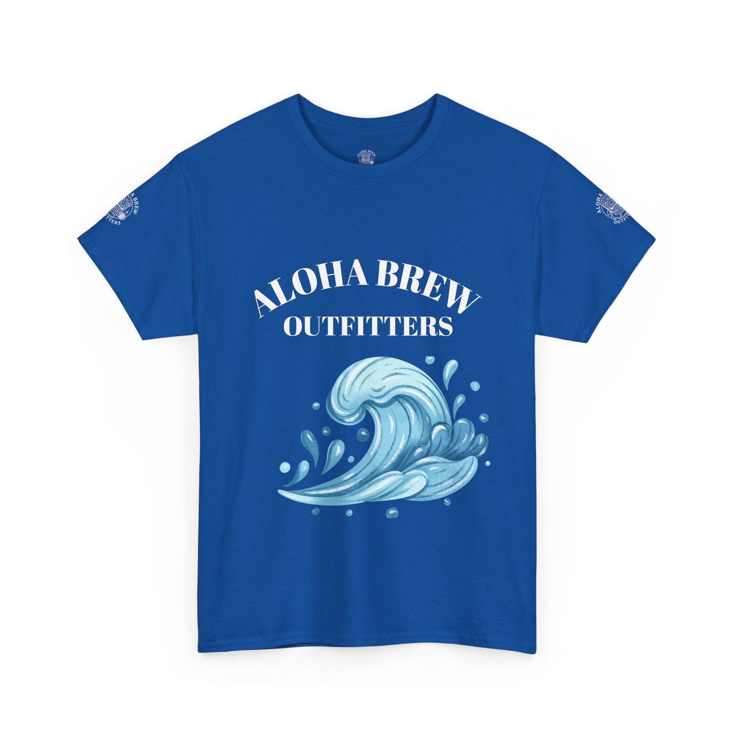 Ocean wave t-shirt unisex relaxed fit aloha brew outfitters
