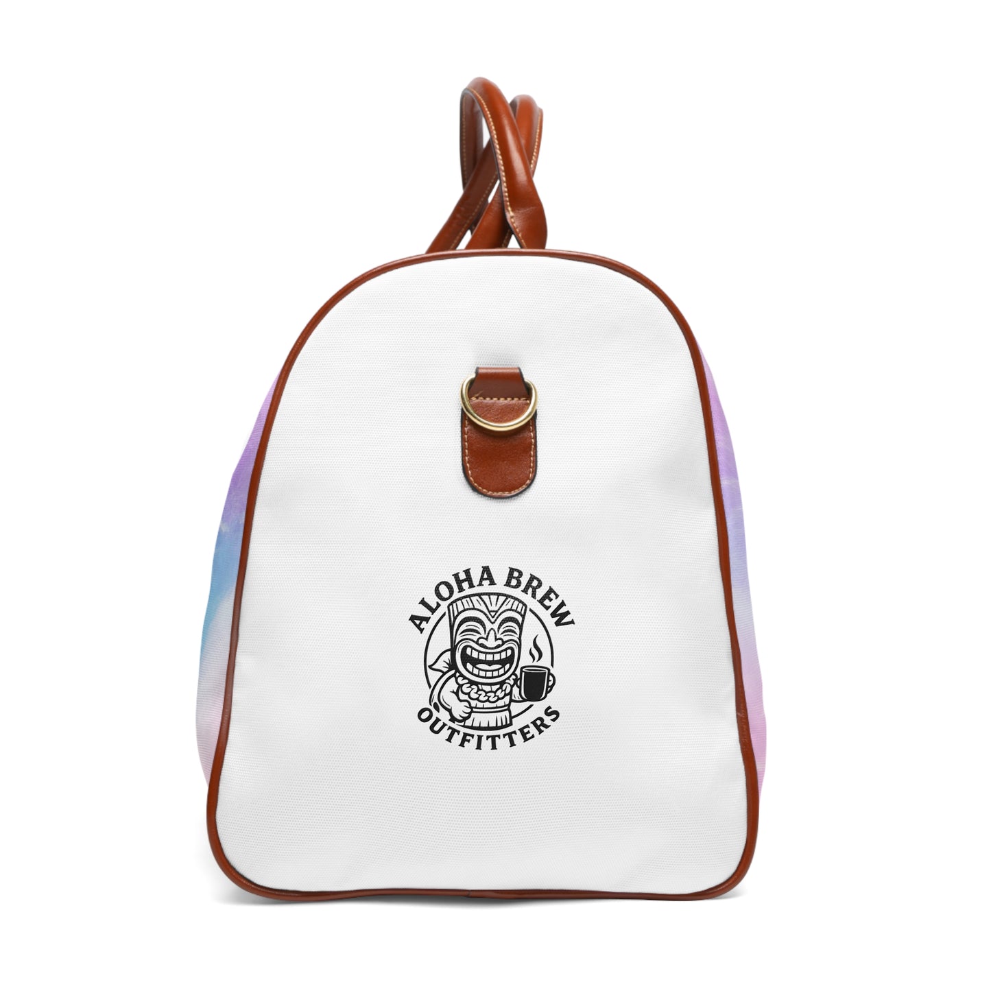 Lightweight pastel cloud duffle bag for gym, beach, and travel
