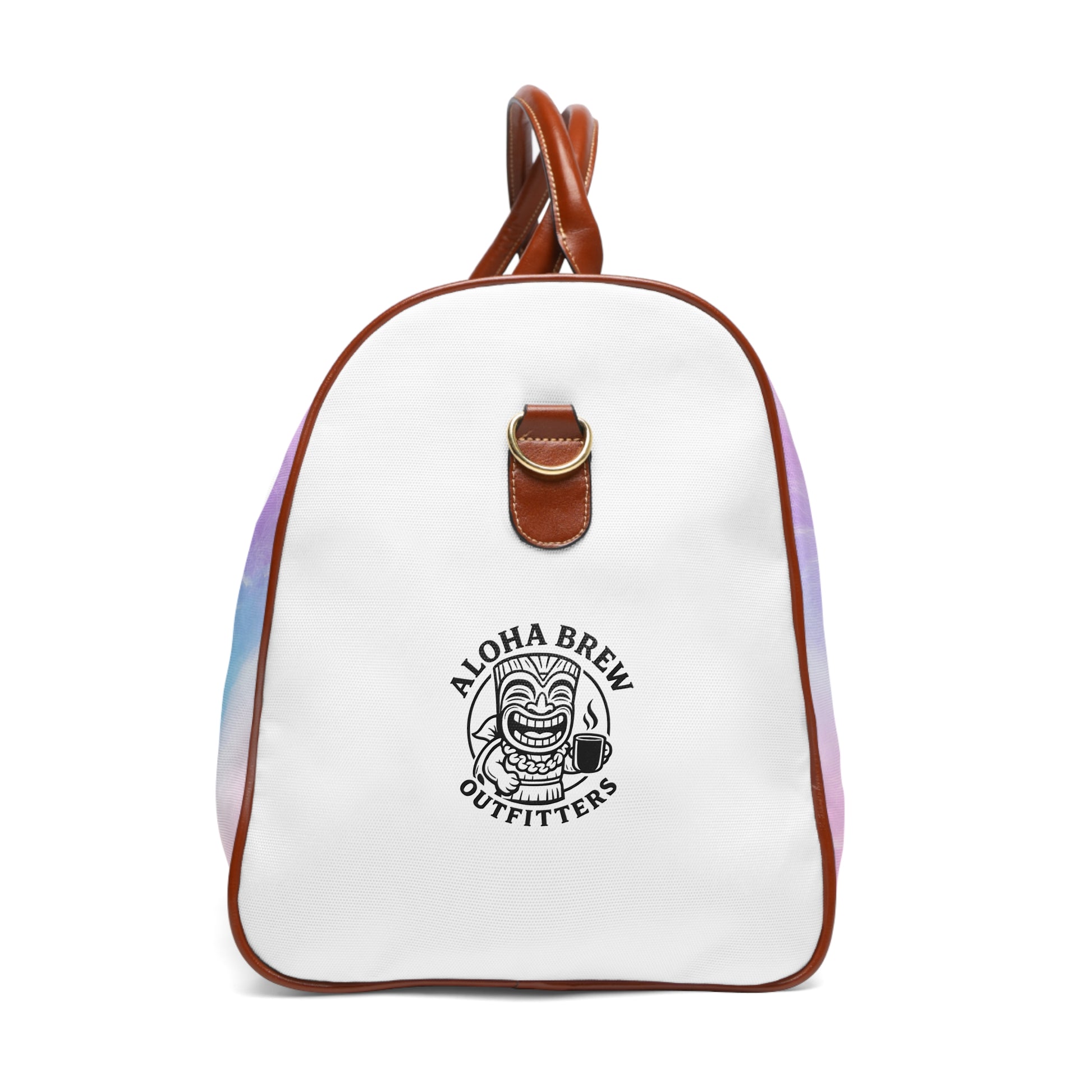Lightweight pastel cloud duffle bag for gym, beach, and travel
