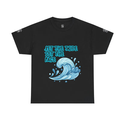 Let The Tide Set The Pace Tee – Ocean Wave Graphic T-Shirt