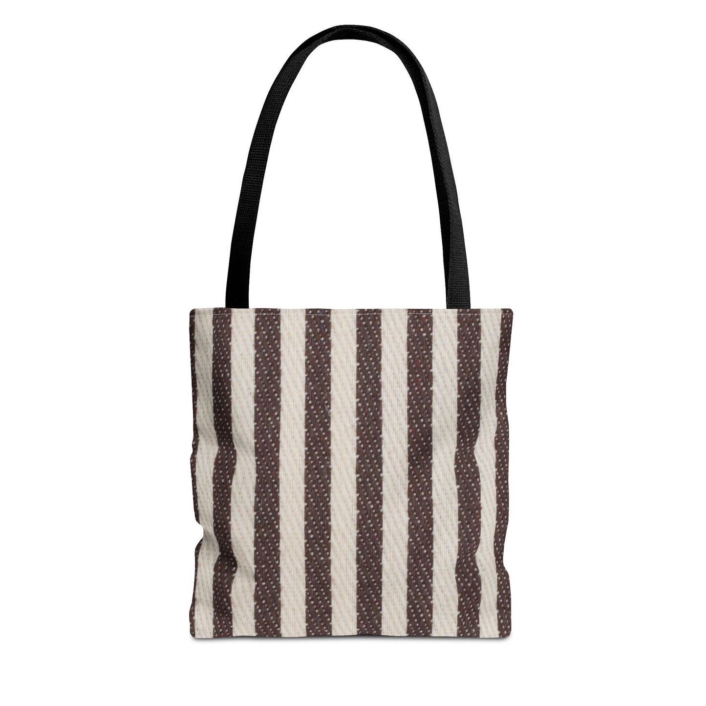 Lightweight striped tote bag for everyday use and shopping