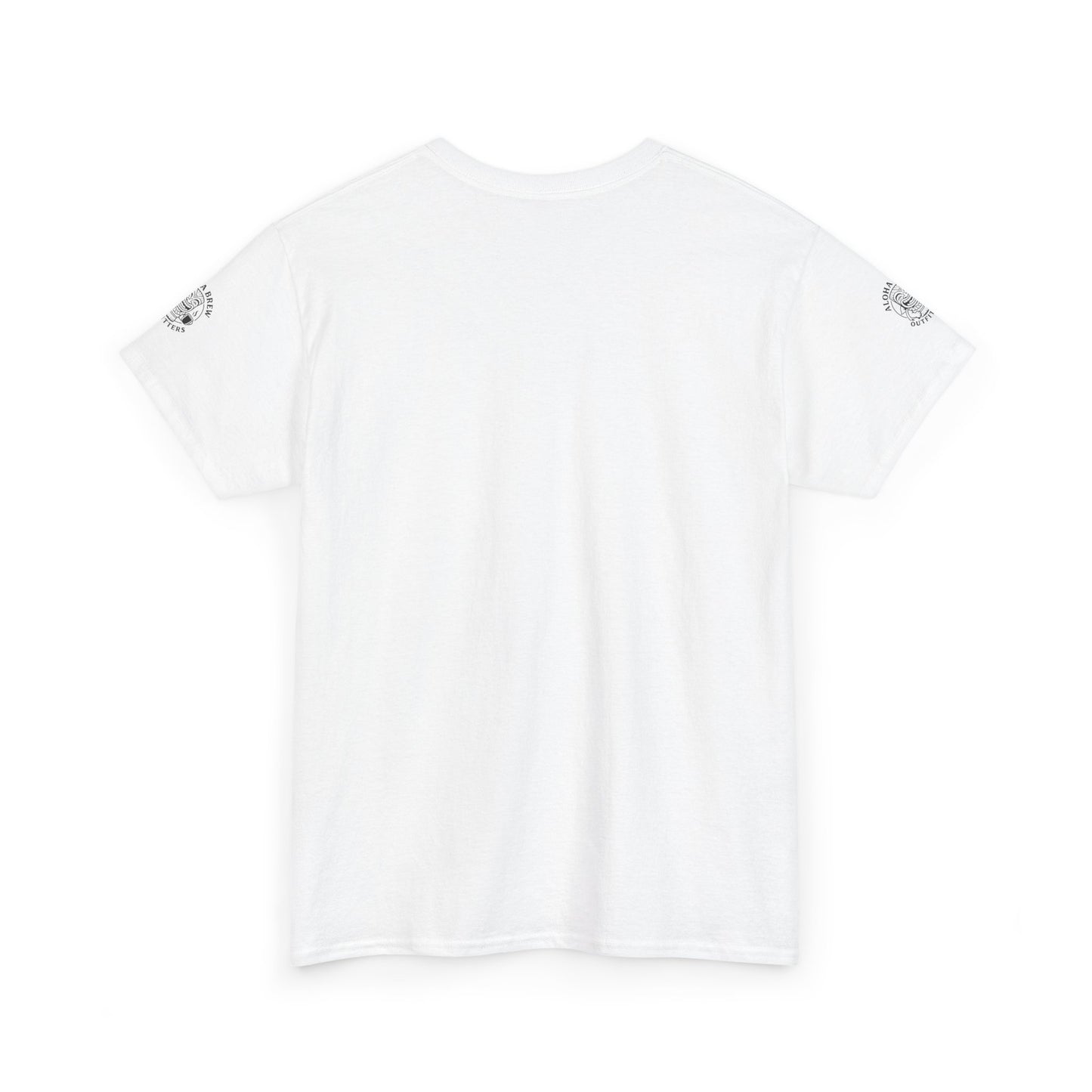 Lightweight white graphic tee summer casual outfit
