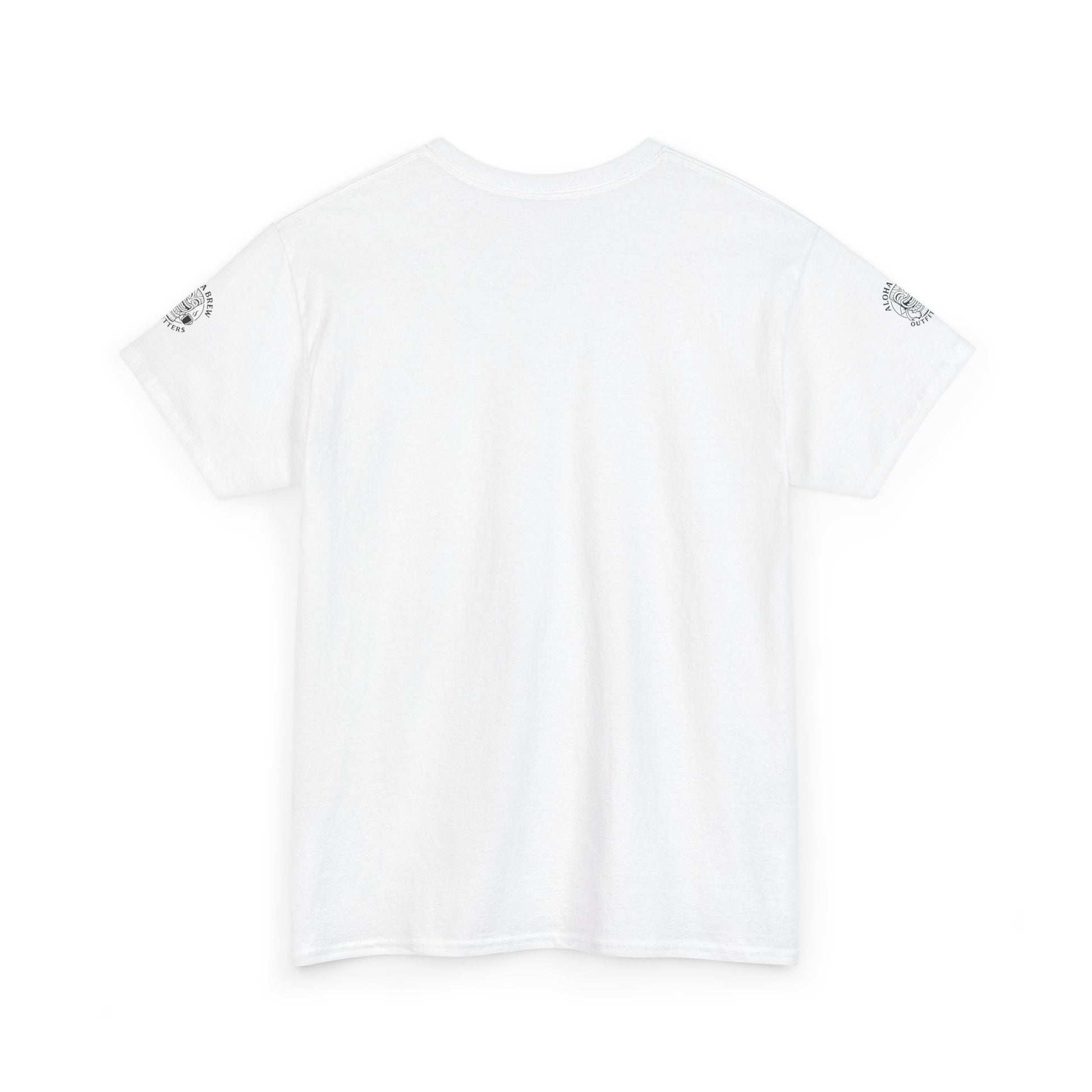 Lightweight white graphic tee summer casual outfit
