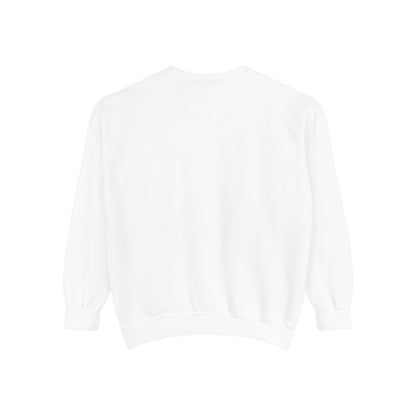 Unisex graphic sweatshirt cozy pullover front view

