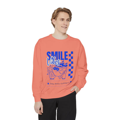 Cute cartoon crewneck sweatshirt casual streetwear style
