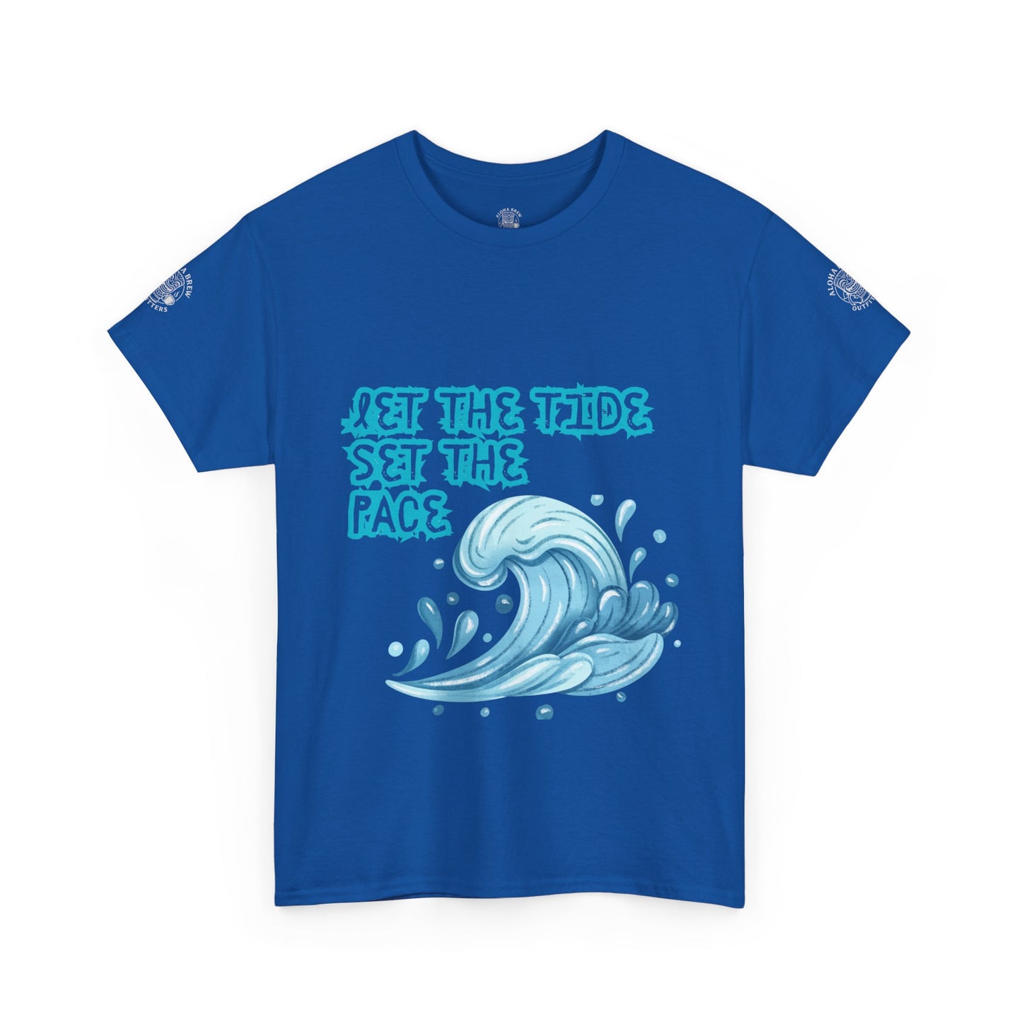 Let The Tide Set The Pace Tee – Ocean Wave Graphic T-Shirt