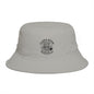 Gray bucket hat with 'Aloha Brew Outfitters' logo on a white background