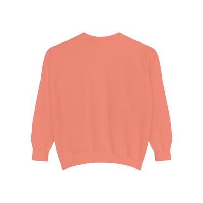 Playful aesthetic sweatshirt with smile vibes design
