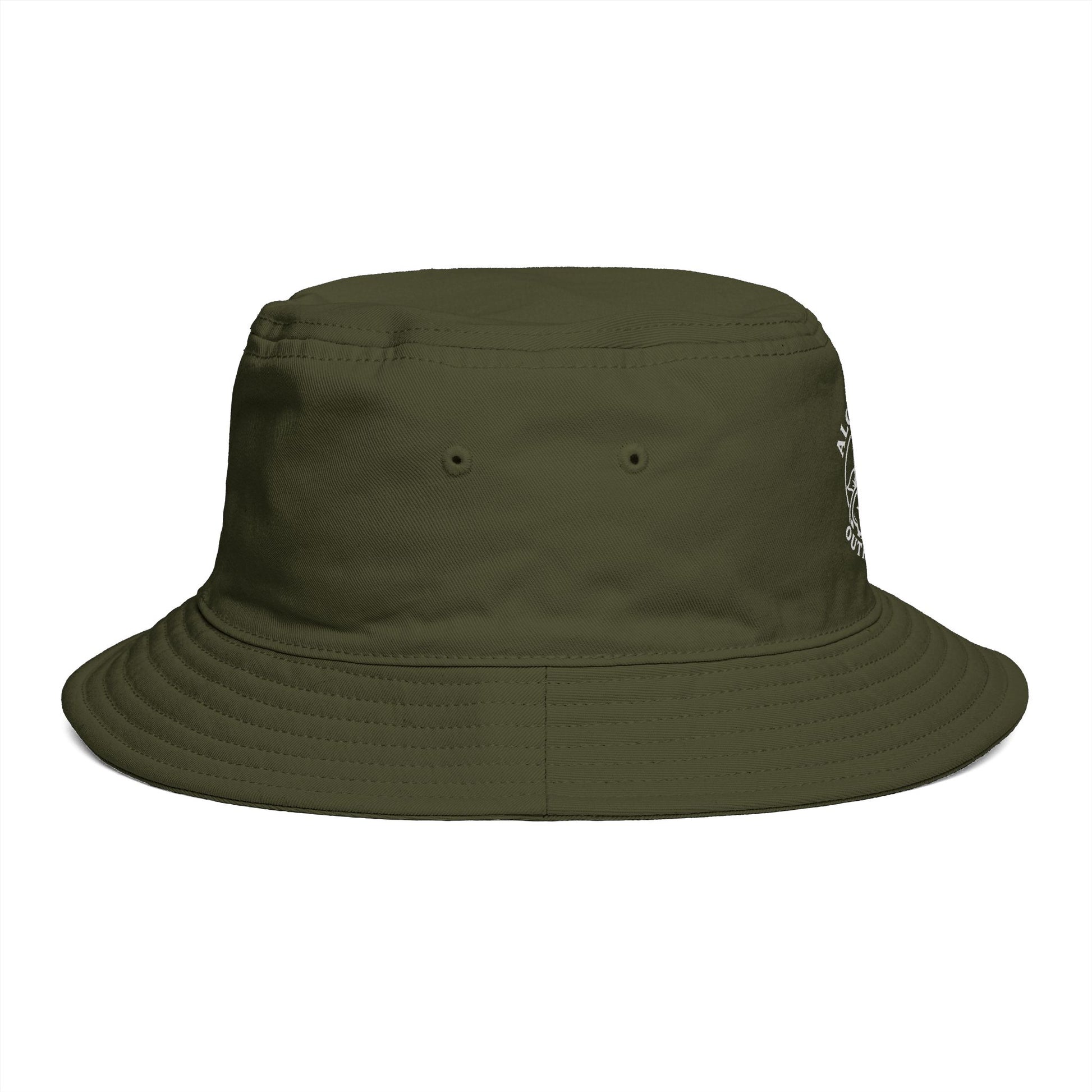 Green bucket hat 