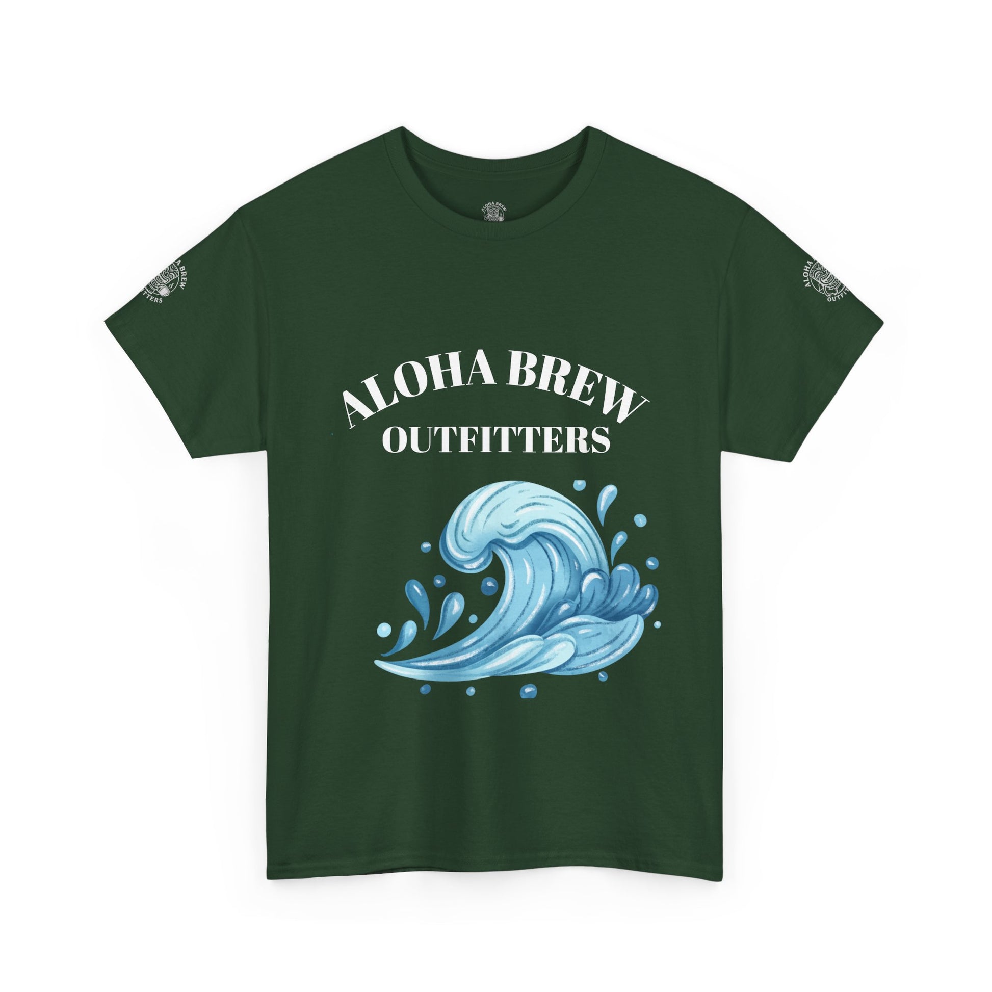 Surf style graphic tee clean minimal shirt
