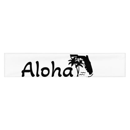 Lightweight sport headband with Aloha