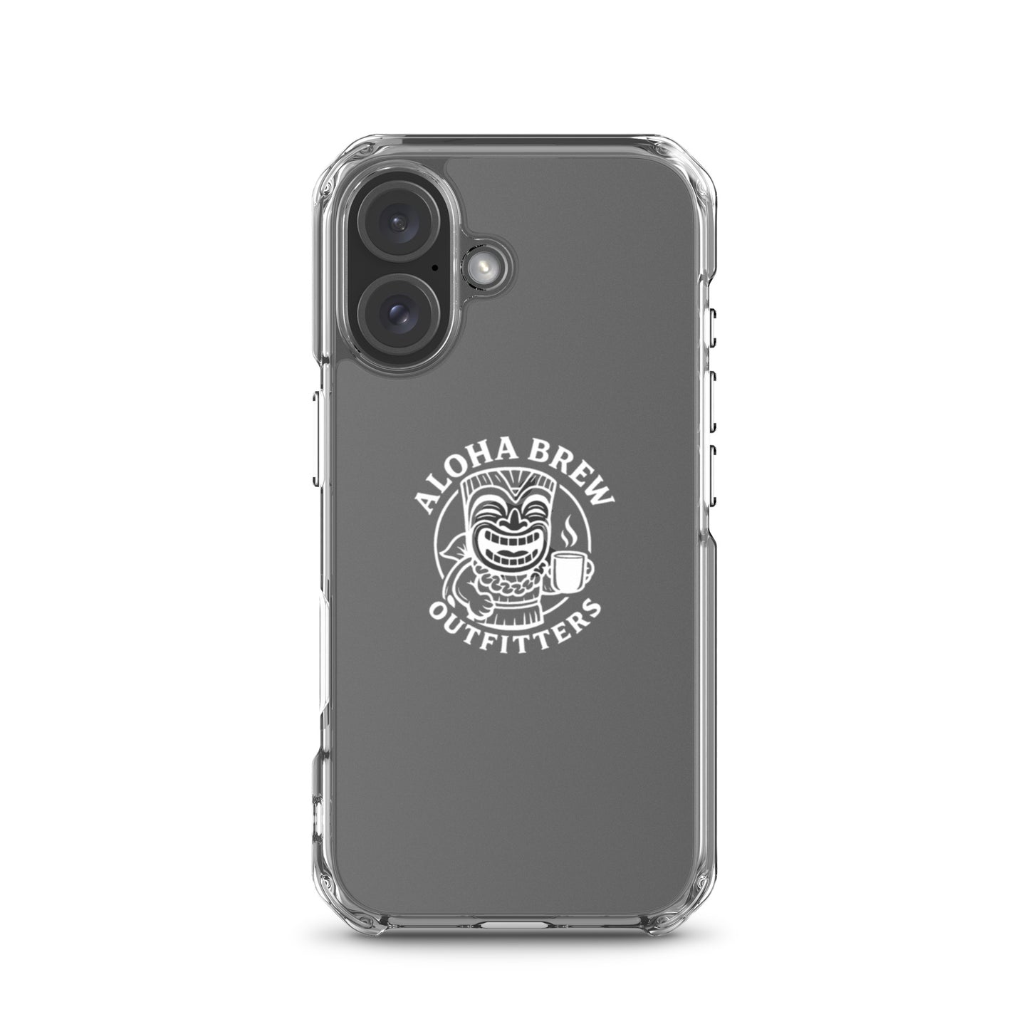 Phone case with Aloha Brew Outfitters logo 