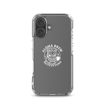 Phone case with Aloha Brew Outfitters logo 