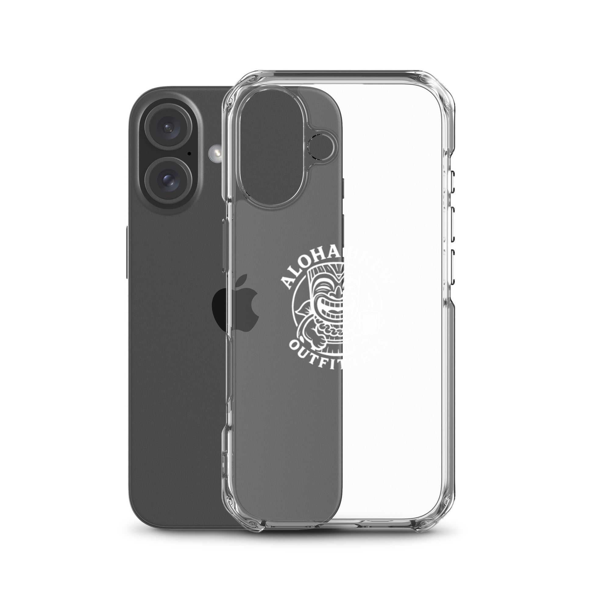 IPhone case with Aloha Outfitters logo 