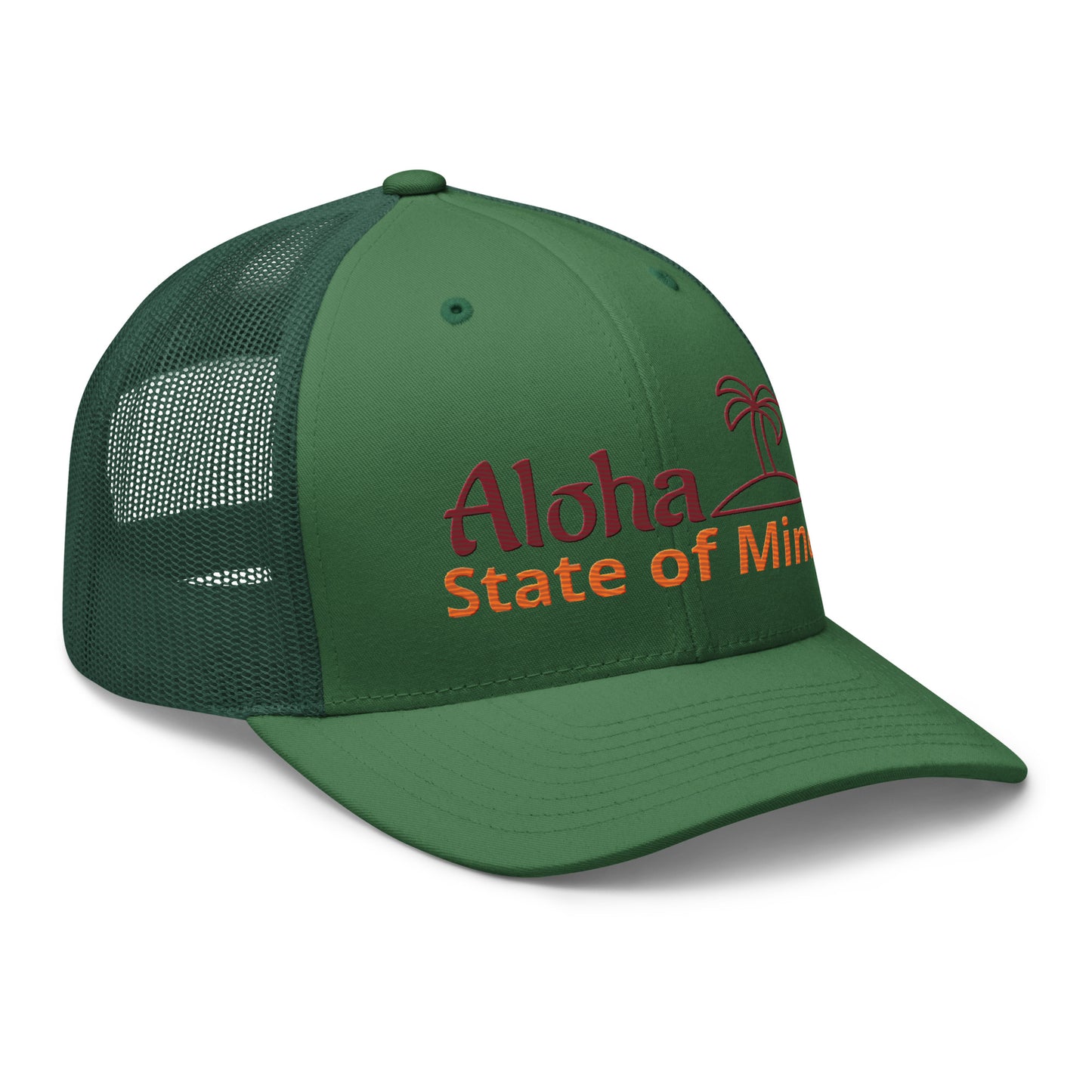 Lifestyle shot of man wearing Aloha State of Mind hat