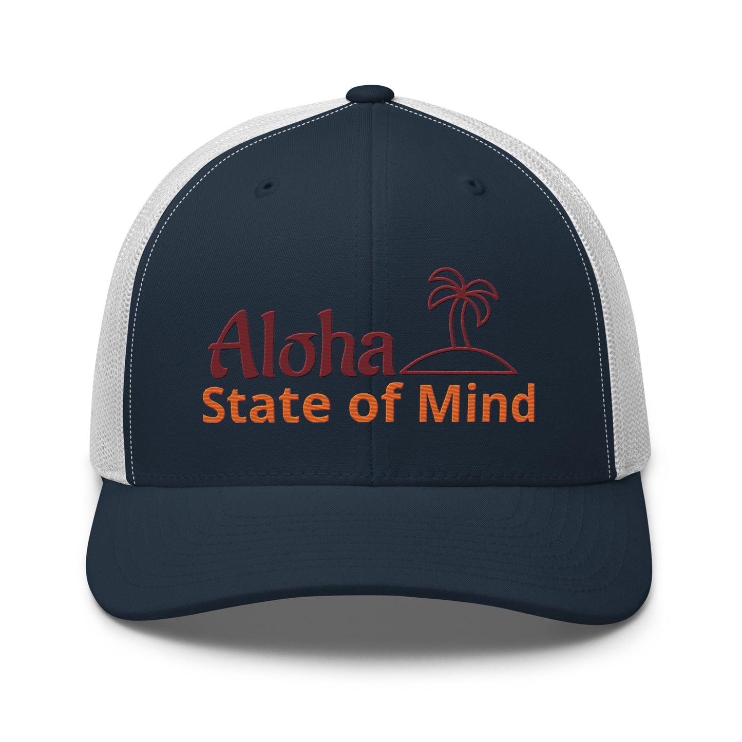 Lifestyle shot of man wearing Aloha State of Mind hat